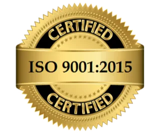 ISO 9001:2015 Certified